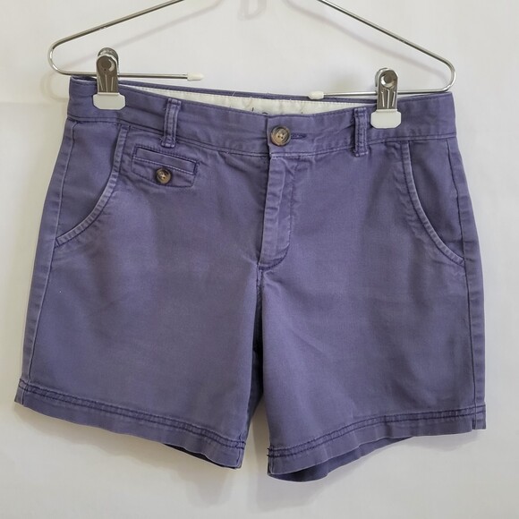 Dockers cotton navy blue chino shorts inseam size 4 - Picture 1 of 7